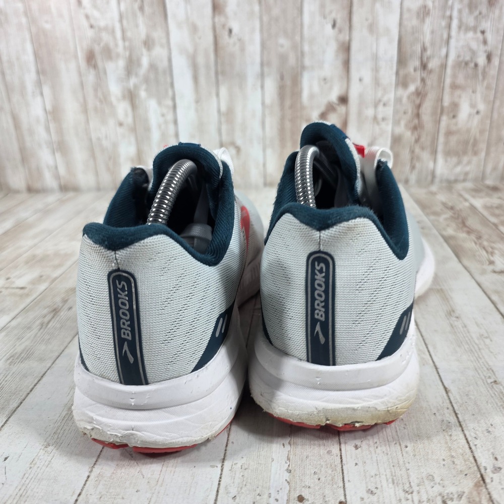 Brooks Launch 9 Women's Running Shoes‎ Light Gray Coral Size 10.5 Medium - Picture 3 of 8